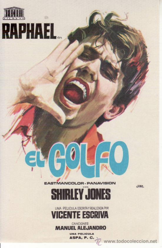 Cine: EL GOLFO. RAPHAEL.- ESTE Y MAS EN RASTRILLOPORTOBELLO - Foto 1