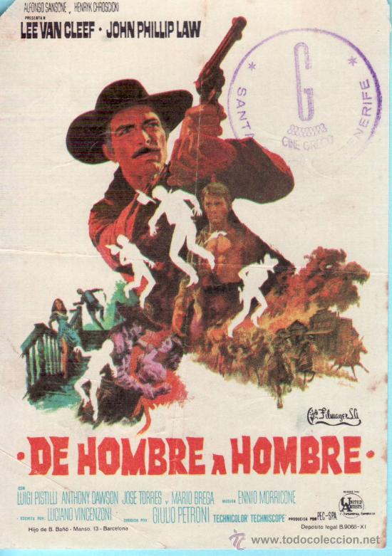 Cine: DE HOMBRE A HOMBRE. LEE VAN KLEEF - Foto 1