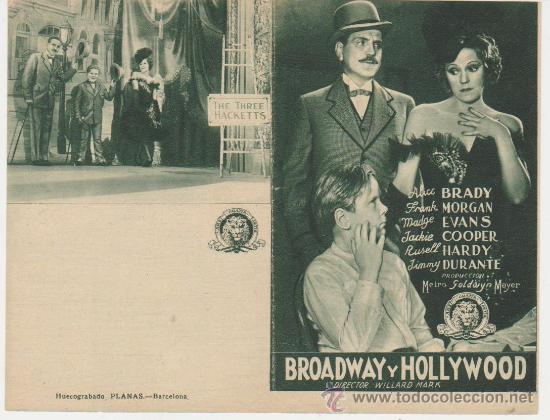Cine: Broadway y Hollywood. Doble de MGM: - Foto 1