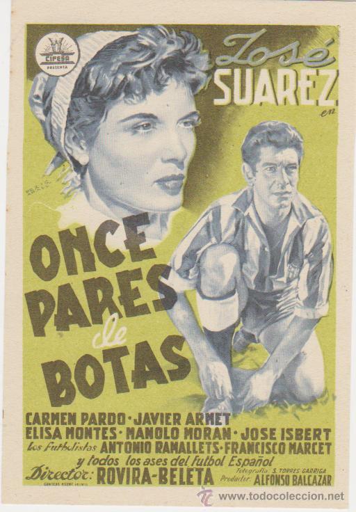 Cine: Once pares de botas.  Sencillo de Cifesa.   &iexcl;IMPECABLE! - Foto 1
