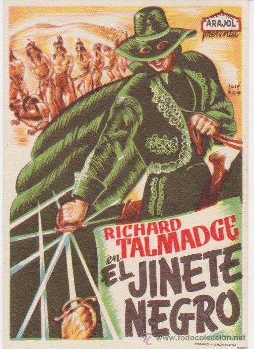 Cine: El Jinete Negro. Sencillo de Arajol. - Foto 1