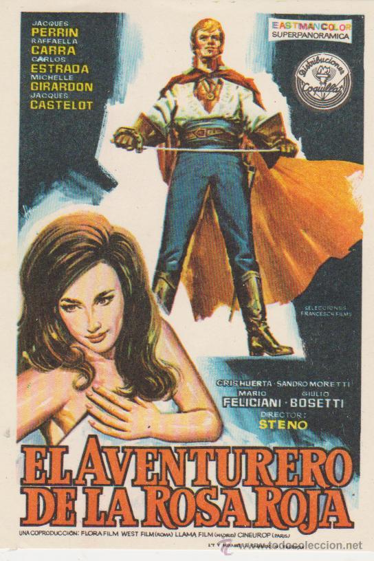 Cine: El Aventurero de la Rosa Roja. Programa Sencillo. - Foto 1