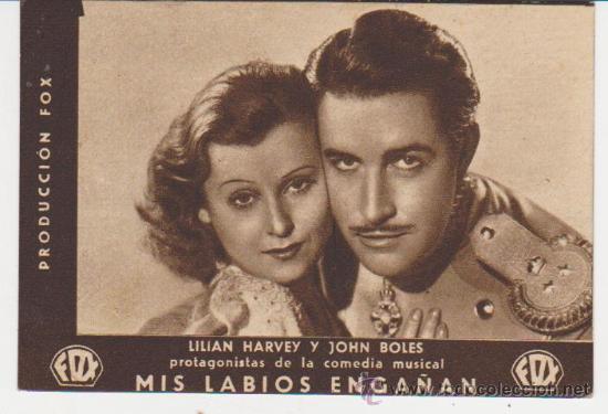 Cine: Mis labios enga&ntilde;an.Programa tarjeta Fox. - Foto 1