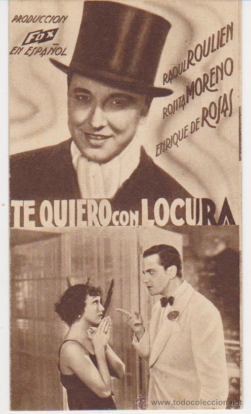 Cine: Te quiero con locura. Programa tarjeta Fox. - Foto 1