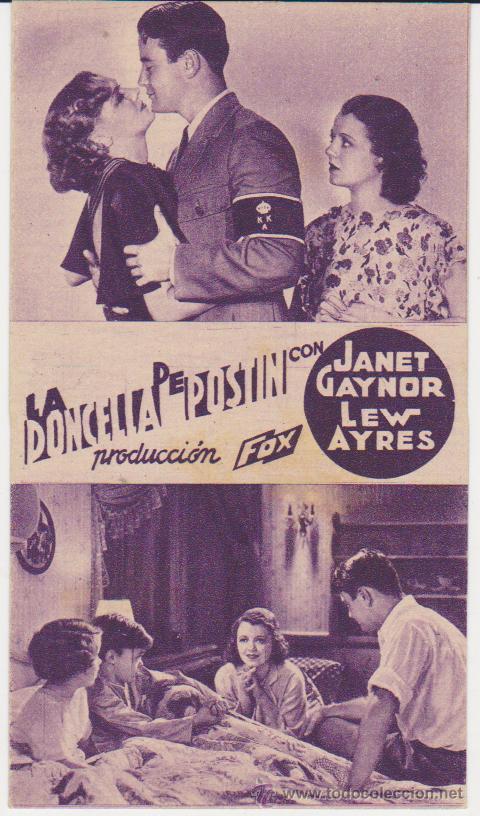 Cine: La Doncella de Post&iacute;n. Programa tarjeta Fox. - Foto 1