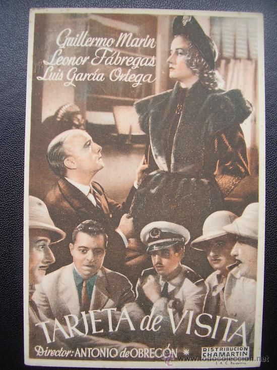 Cine: TARJETA DE VISITA - Foto 1