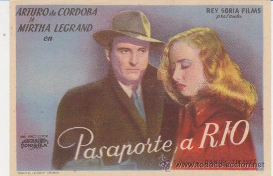 Cine: Pasaporte a R&iacute;o. Sencillo de Rey Soria Films.  &iexcl;IMPECABLE! - Foto 1