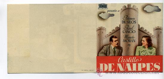 Cine: CASTILLO DE NAIPES, con Manolo Mor&aacute;n. - Foto 1