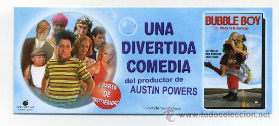 Cine: BUBBLE BOY, con Jane Gyllenhaal. - Foto 1