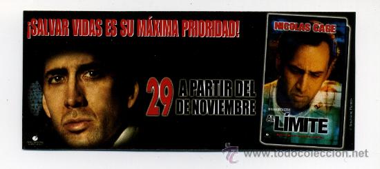 Cine: AL LIMITE, con Nicolas Cage. - Foto 1