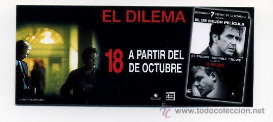 Cine: EL DILEMA, con Al Pacino. - Foto 1