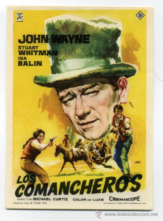 Cine: LOS COMANCHEROS, con John Wayne. - Foto 1
