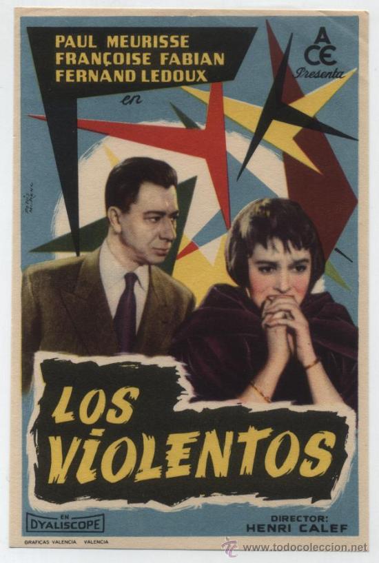 Cine: Los violentos. Sencillo de CEA. - Foto 1