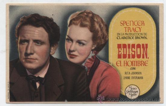Cine: Edison el Hombre. Sencillo de MGM., - Foto 1