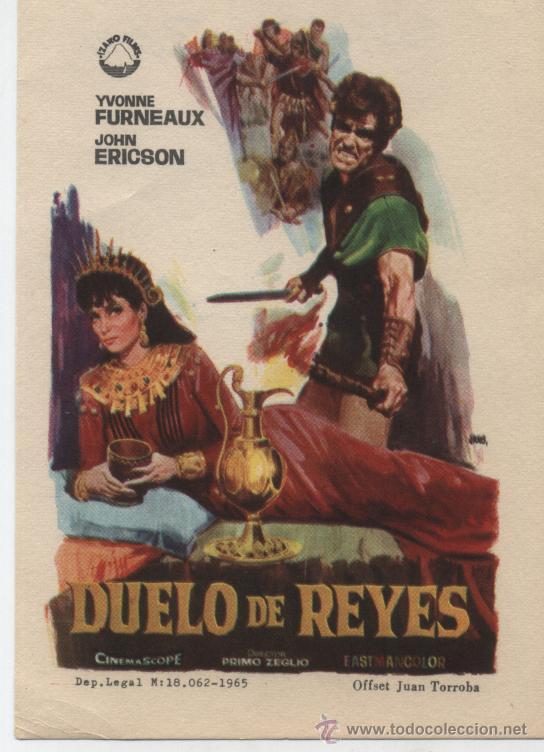 Cine: Duelo de Reyes. Sencillo de Izaro Films.  &iexcl;IMPECABLE! - Foto 1