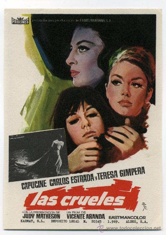 Cine: LAS CRUELES, con Teresa Gimpera. - Foto 1