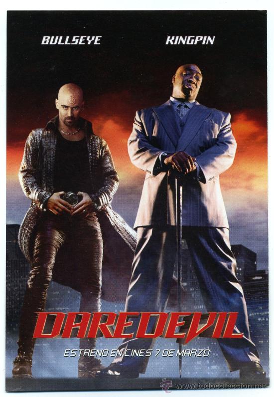 Cine: DAREDEVIL, con Jennifer Garner. POSTAL. - Foto 1