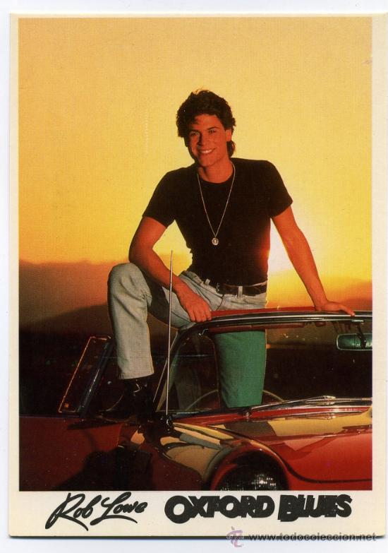 Cine: OXFORD BLUES, con Rob Lowe. POSTAL. - Foto 1