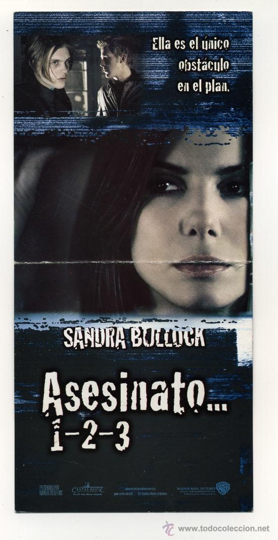 Kino: ASESINATO 1-2-3, con Sandra Bullock.