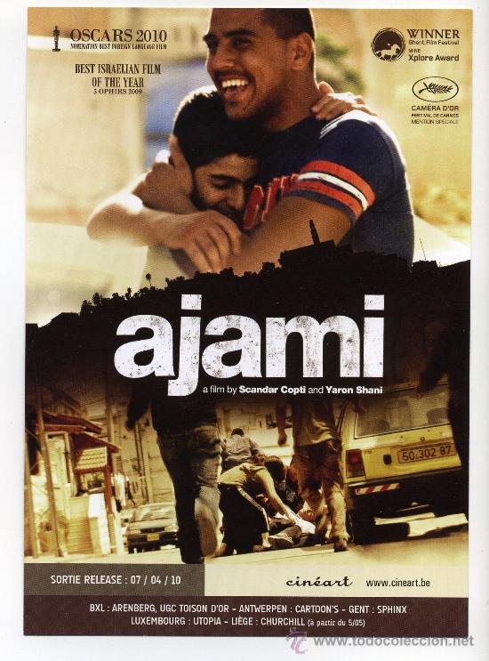  Foglietti di film di film antichi di cinema: AJAMI de Scandar Copti.