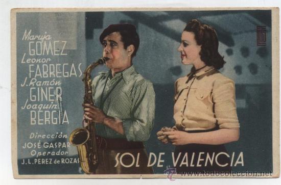 Cine: Sol de Valencia. Programa sencillo. - Foto 1