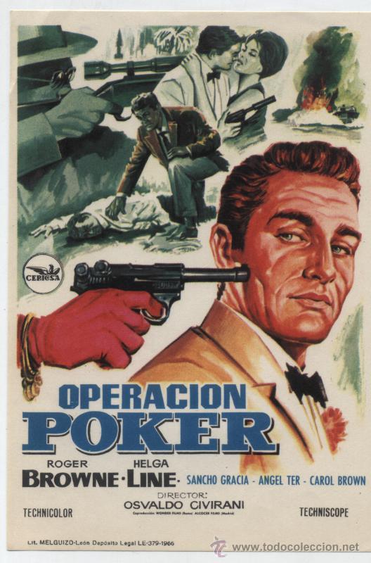 Cine: Operaci&oacute;n Poker. Sencillo de Cepicsa. - Foto 1