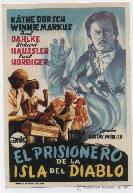 Cine: El Prisionero de la Isla del Diablo. Sencillo de Cepicsa. - Foto 1