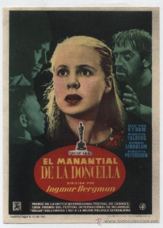 Cine: El manantial de la doncella. Sencillo de Chamart&iacute;n. - Foto 1