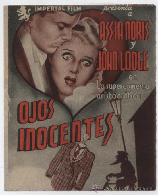 Cine: Ojos inocentes. Doble de Imperial films. - Foto 1