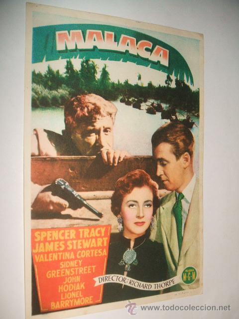 Cine: MALACA PROGRAMA DE MANO - Foto 1