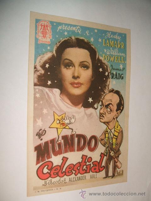 Cine: MUNDO CELESTIAL PROGRAMA DE MANO - Foto 1