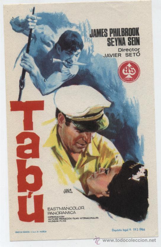 Cine: Tab&uacute;. Sencillo de As films.  &iexcl;IMPECABLE! - Foto 1