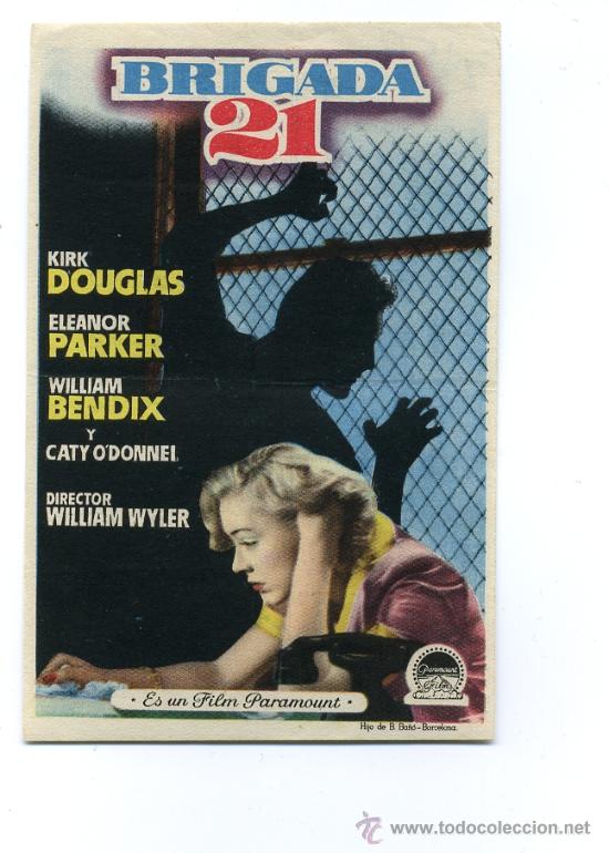 Cine: BRIGADA 21, con Kirk Douglas. - Foto 1