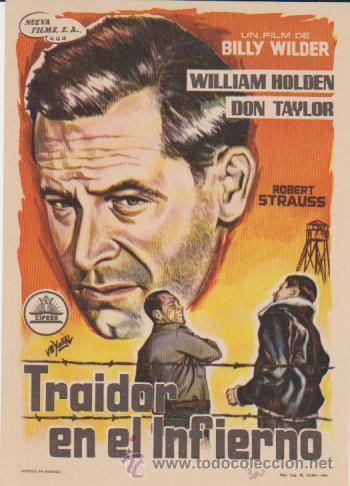 Cine: Traidoe en el infierno. Sencillo de Cifesa.   &iexcl;IMPECABLE! - Foto 1