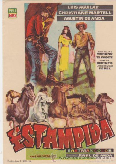 Cine: Estampida. Sencillo de Pelimex. - Foto 1