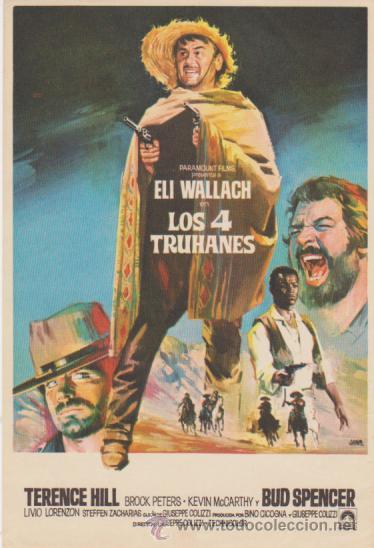 Cine: Los 4 truhanes. Sencillo de Paramount. - Foto 1