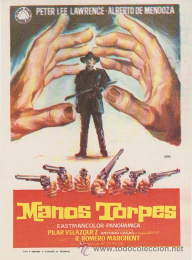 Cine: Manos torpes. Sencillo de Izaro films.  &iexcl;IMPECABLE! - Foto 1