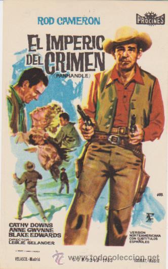 Cine: El Imperio del Crimen. Sencillo de Procines.- - Foto 1