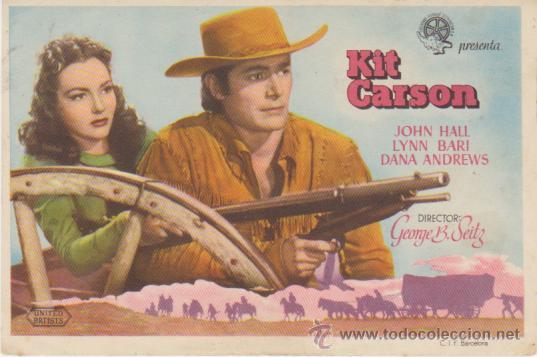 Cine: Kit Carson. Sencillo de Floralva. - Foto 1