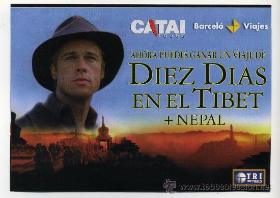 Cine: DIEZ DIAS EN EL TIBET, con Brad Pitt. - Foto 1