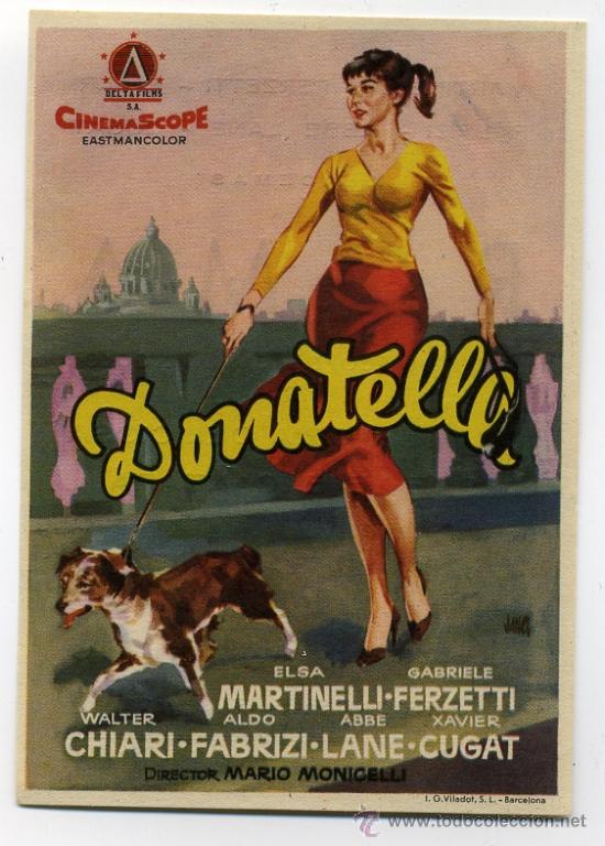 Kino: DONATELLA, con Elsa Martinelli.