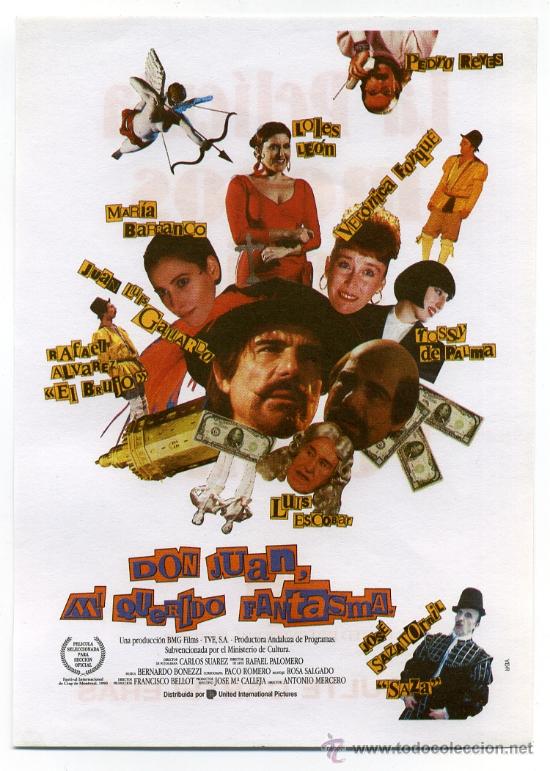 Cine: DON JUAN, MI QUERIDO FANTASMA, con Ver&oacute;nica Forqu&eacute;. - Foto 1