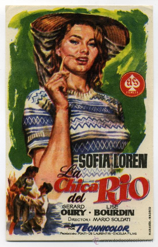 Cine: LA CHICA DEL RIO, con Sof&iacute;a Loren.