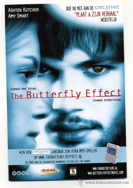 Cine: EL EFECTO MARIPOSA, con Ashton Kutcher. - Foto 1