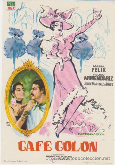 Cine: Caf&eacute; Col&oacute;n. Sencillo de Pelimex. - Foto 1
