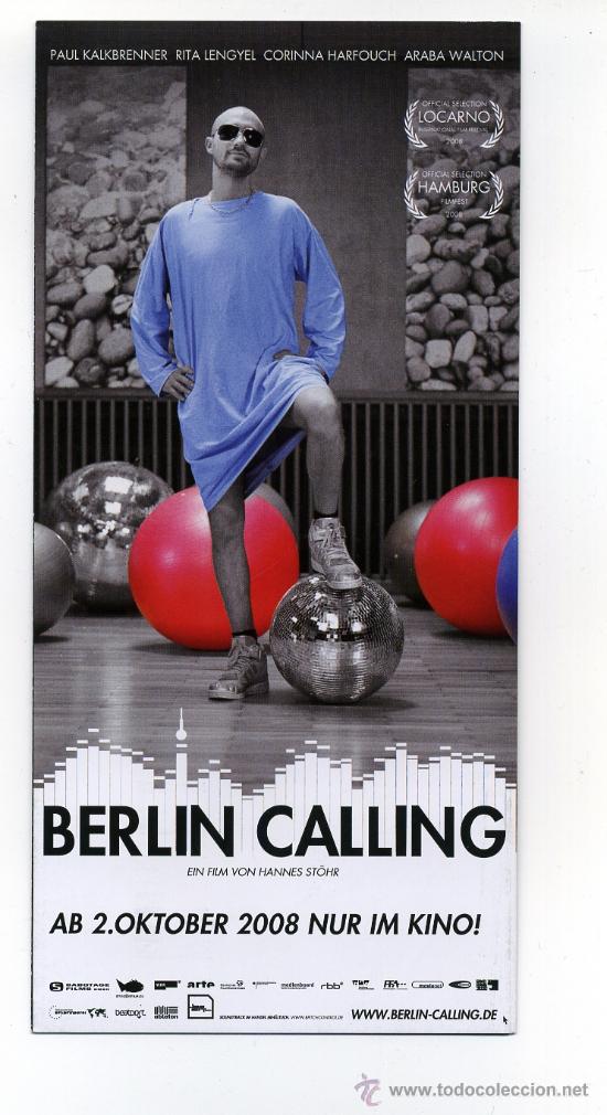 Flyers Publicitaires de films Anciens: BERLIN CALLING.