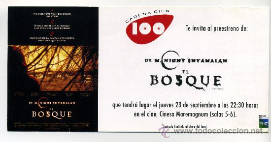 Cine: EL BOSQUE, con William Hurt. - Foto 1