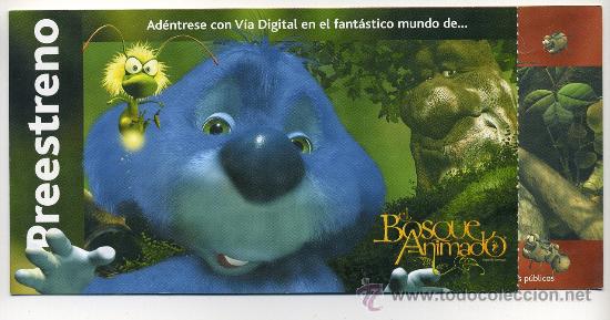 Cine: EL BOSQUE ANIMADO, dibujos animados. - Foto 1