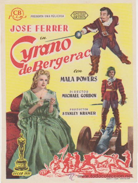Cine: Cyrano de Bergerac. Sencillo de CB Films.