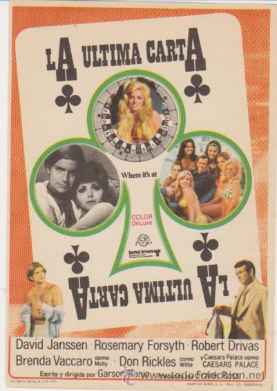 Cine: La&uacute;ltima carta. Sencillo de CB Films. - Foto 1